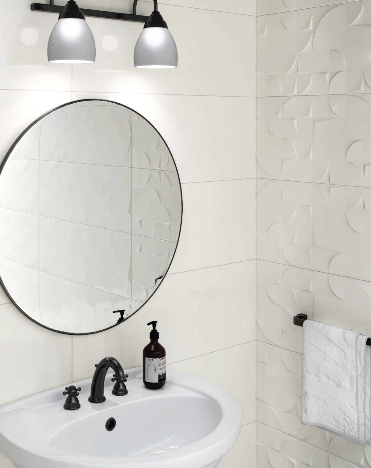 Aspen Mosaic Blanco